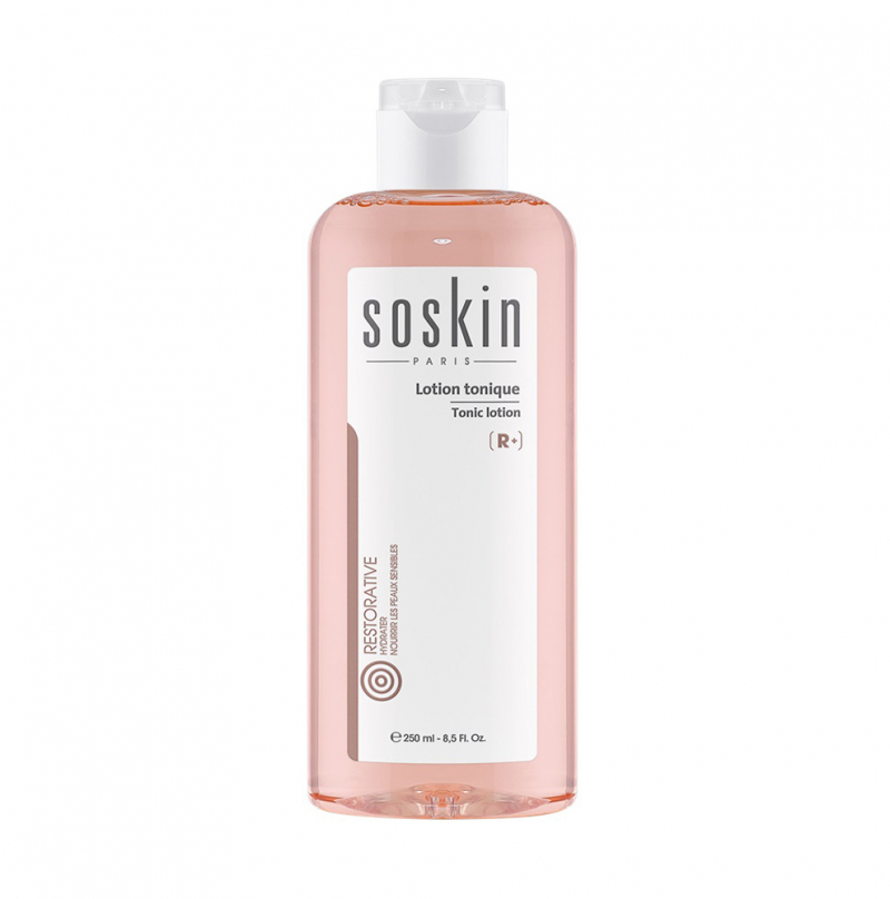 Nước hoa hồng cân bằng độ ẩm dành cho da khô và nhạy cảm Soskin tonic lotion